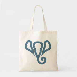 Tote Bag Silhouette d'éléphant simple
