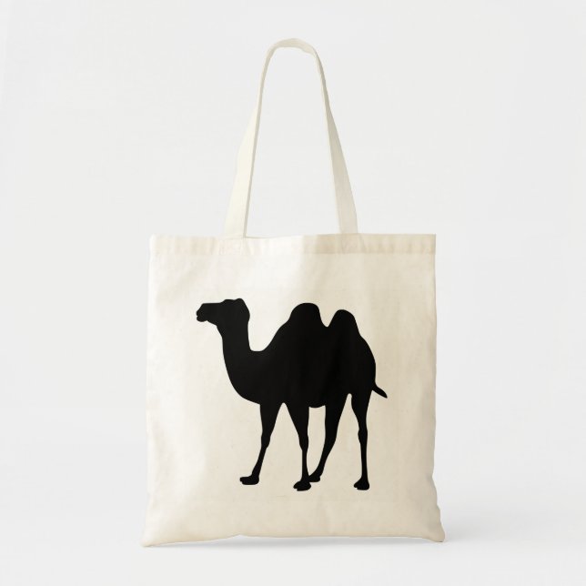 Tote Bag Silhouette du chameau (Devant)