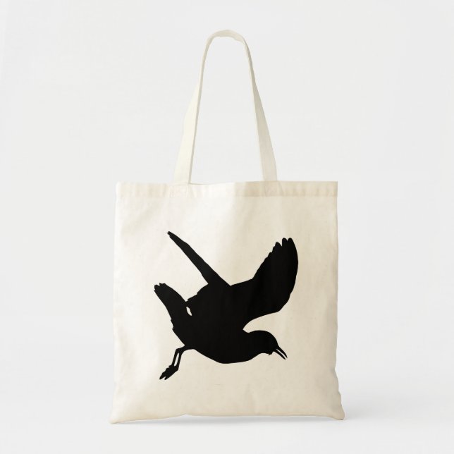 Tote Bag Silhouette du goéland (Devant)