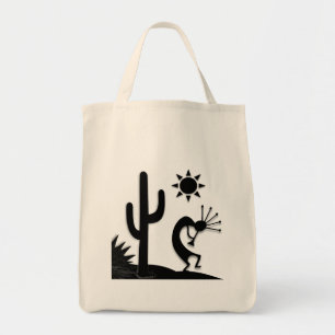 Tote Bag Silhouette Kokopelli