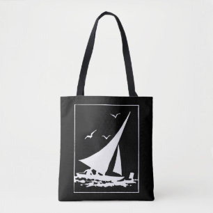 Tote Bag Silhouette Rétro
