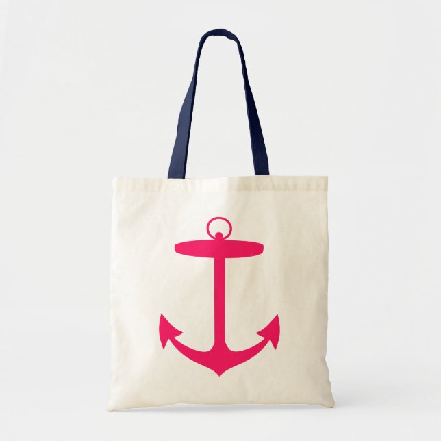 Tote Bag Silhouette rose d'Ancre (Devant)