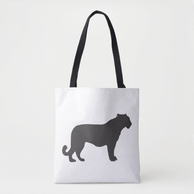 Tote Bag Silhouette Tiger (Devant)