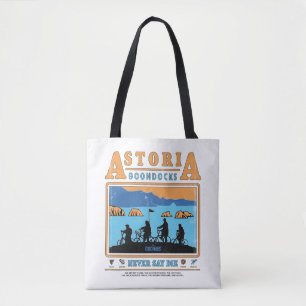 Tote Bag Silhouettes des Goonies sur les Goondocks d'Astori