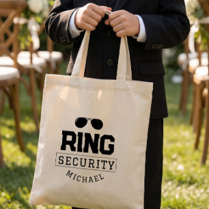 Tote Bag Simple Anneau de Sécurité Mariage Enfant Drôle