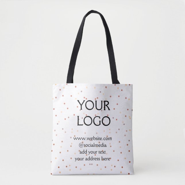 Tote Bag simple et minimal ajoutez votre logo/votre design  (Devant)
