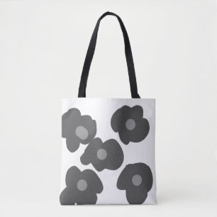 Tote Bag Simple logo personnalisé élégant minimaliste ici e