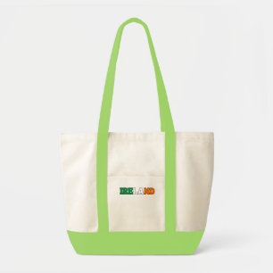 Tote Bag Simple Modern Irlande National Flag Appareils
