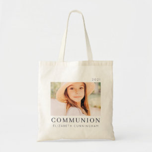 Tote Bag Simple moderne Chic Personnalisé Première Communio