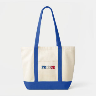Tote Bag Simple moderne France National Drapeau