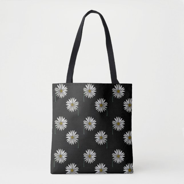 Tote Bag Simplement des marguerites (Devant)
