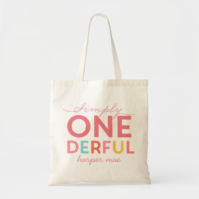 TOTE BAG SIMPLEMENT ONÉRÉ MERVEILLEUX (Devant)