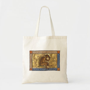 Tote Bag Singe bestiaire médiéval c. 1270