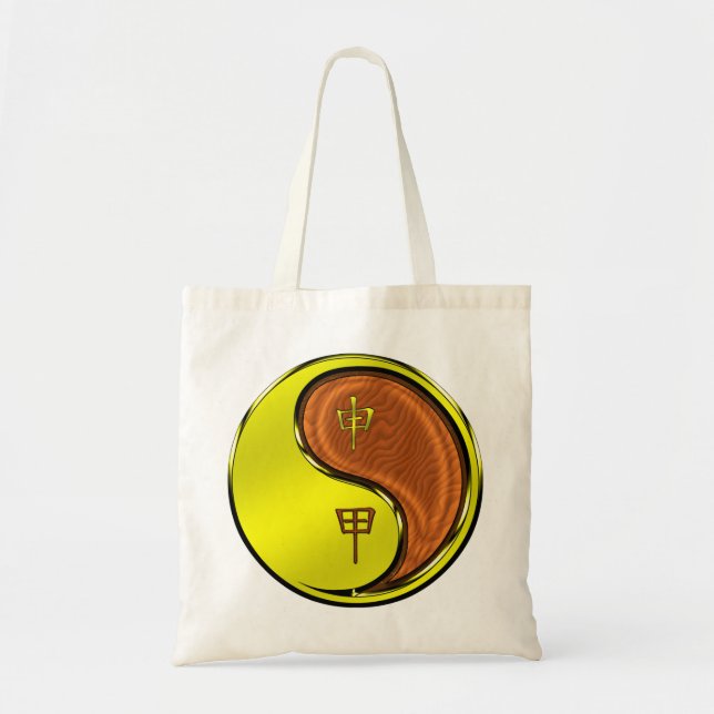 Tote Bag Singe de Bois (Devant)