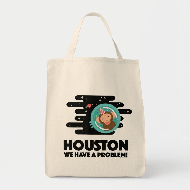 Tote Bag Singe de l'espace (Devant)