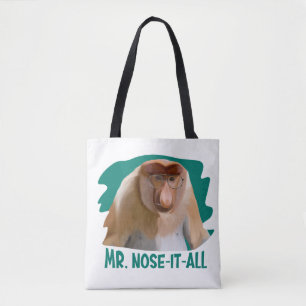 Tote Bag Singe de Punny Proboscis
