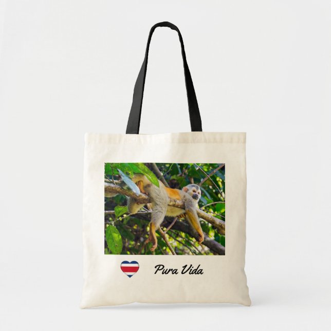Tote Bag Singe écureuil à Manuel Antonio NP - Costa Rica (Devant)