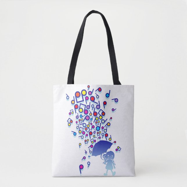 Tote Bag Singin' dans la pluie (Devant)