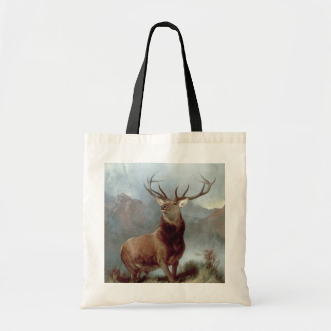 Tote Bag Sir Edwin Landseer | Monarque du Glen, 1851 (Devant)