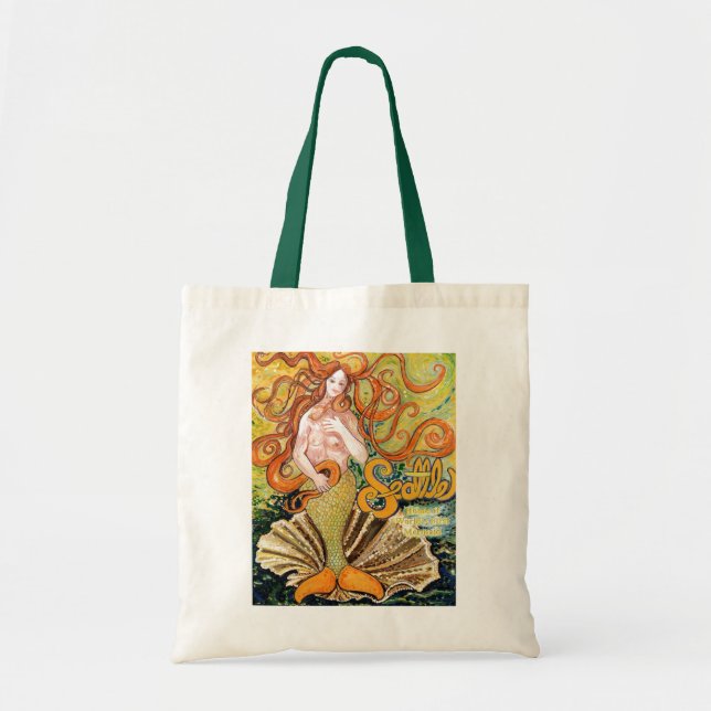 Tote Bag Sirène de Seattle (Devant)