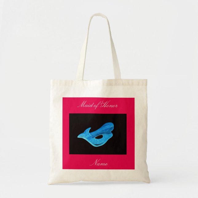 Tote Bag Sirène d'honneur bleue (Devant)