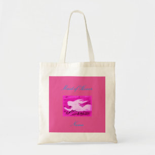 Tote Bag Sirène d'honneur rose