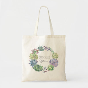 Tote Bag Sirène d'information de couronne succulente ID517