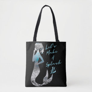 Tote Bag Sirène d'océan Faisons un éclaboussure