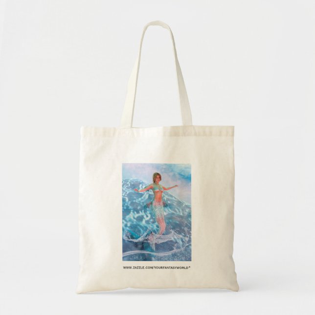 Tote Bag Sirène Fantastique (Devant)