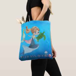 Tote Bag Sirène personnalisée