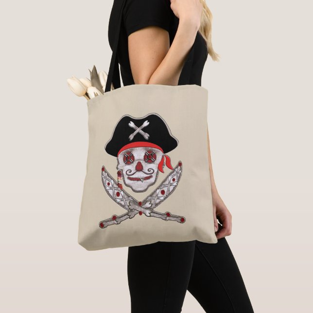 Tote Bag Sisal Pirate (De près)
