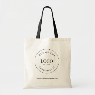 Tote Bag Site du logo de l'entreprise Simple Custom