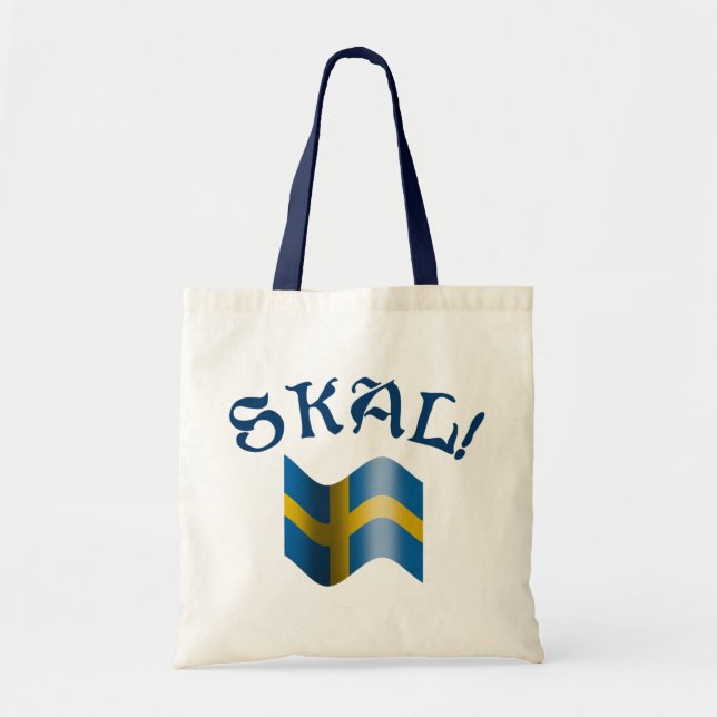 Tote Bag Skal ! Toast suédois (Devant)