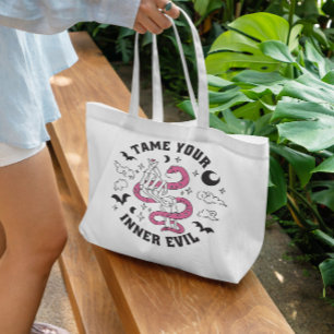 Tote Bag Skeleton Main Making Heart