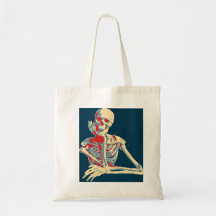 Tote Bag Skeleton rétro