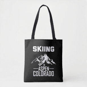 Tote Bag Ski à Aspen Colorado