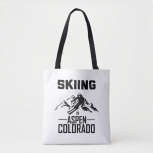 Tote Bag Ski à Aspen Colorado