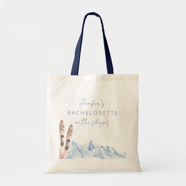Tote Bag Ski Bachelorette Party Week-end Fourre-tout mauvai (Devant)