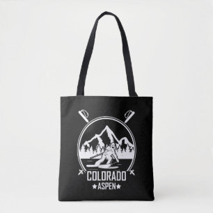 Tote Bag Ski d'Aspen Colorado