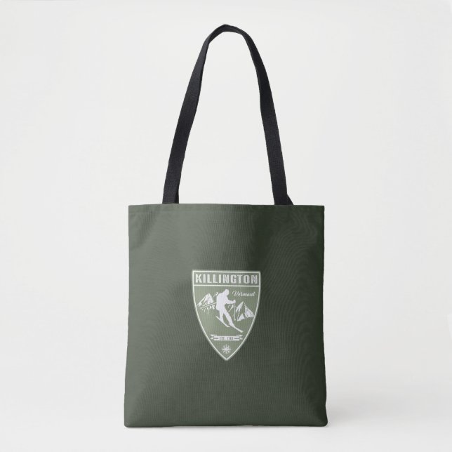 Tote Bag Ski Killington Vermont (Devant)