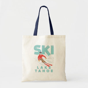 Tote Bag Ski Lake Tahoe