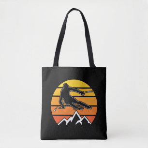 Tote Bag Ski rétro