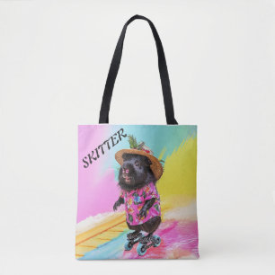 Tote Bag Skitter le cobaye patineur