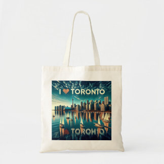 Tote Bag Sky-High Love Toronto Tote