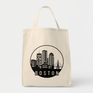 Tote Bag Skyline de Boston City