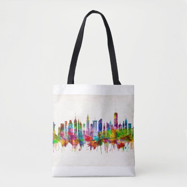Tote Bag Skyline de New York (Devant)