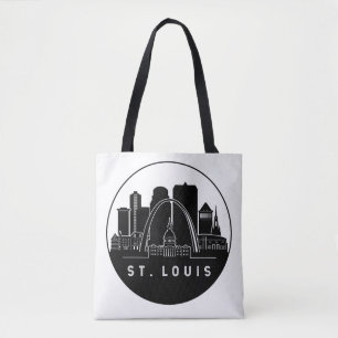 Tote Bag Skyline de Saint-Louis Missouri