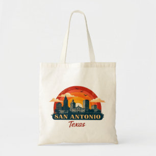 Tote Bag Skyline de San Antonio Texas