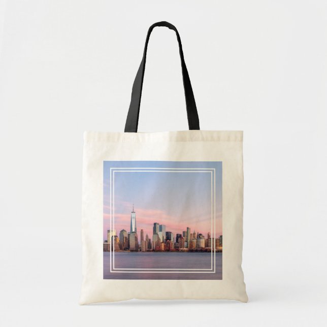 Tote Bag Skyline du soir à New York (Devant)
