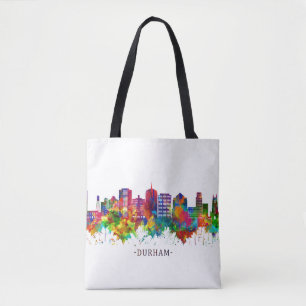 Tote Bag Skyline Durham Caroline du Nord